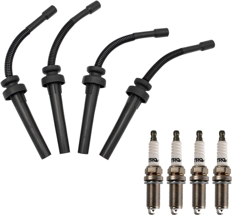 TRQ Spark Plug Kit 5 Piece Iridium Spark Plugs Compatible with 2001-2010 Chrysler PT Cruiser 2001-2006 Sebring 2001-2003 Voyager 2001-2007 Dodge Caravan 2001-2006 Stratus - Image 3